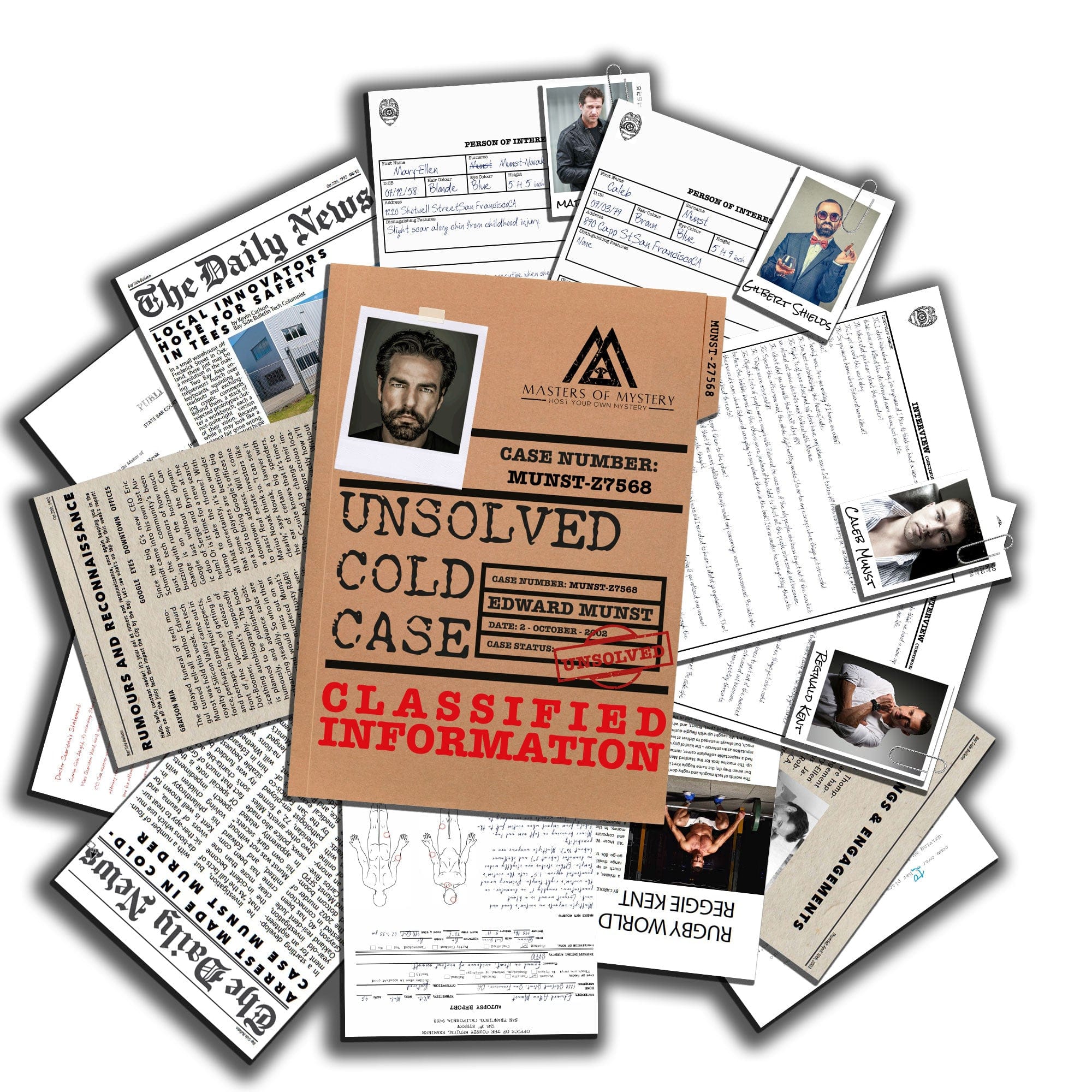 Unsolved Cold Case File Games